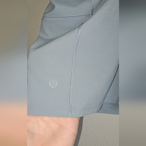 Lululemon Key To Balance Tank- Chambray. Size 14. No pads. - Picture 7 of 9